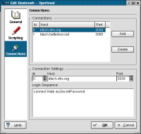 Connections Editor